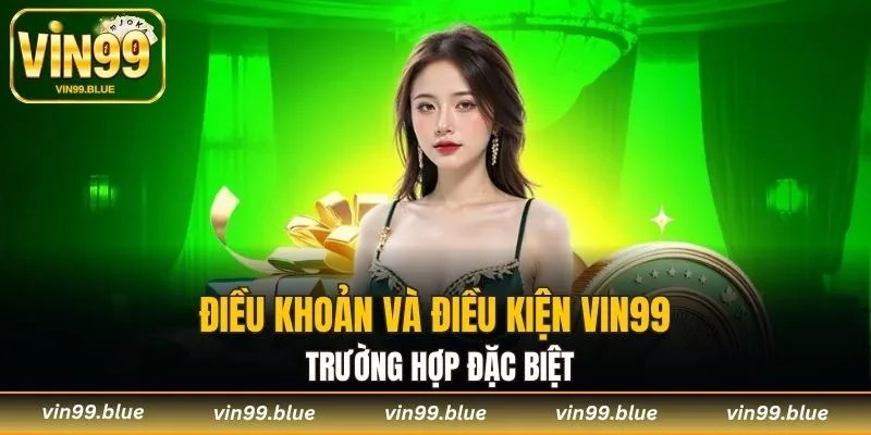Điều khoản và điều kiện Vin99 cho trường hợp đặc biệt