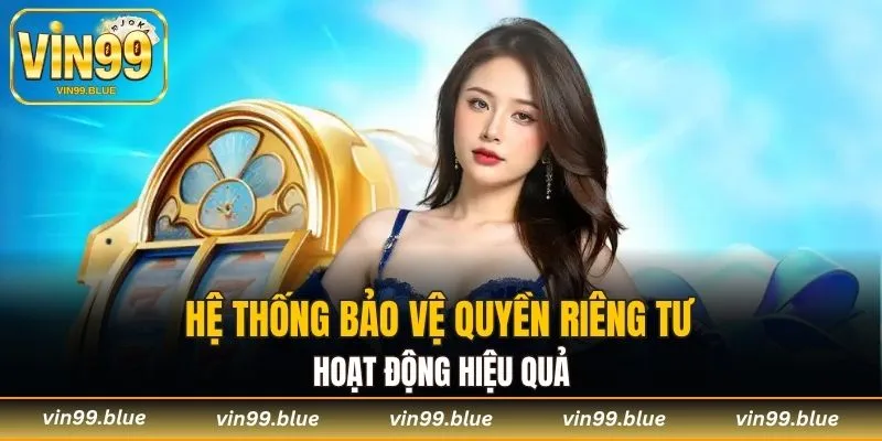 Hệ thống bảo vệ quyền riêng tư hoạt động hiệu quả