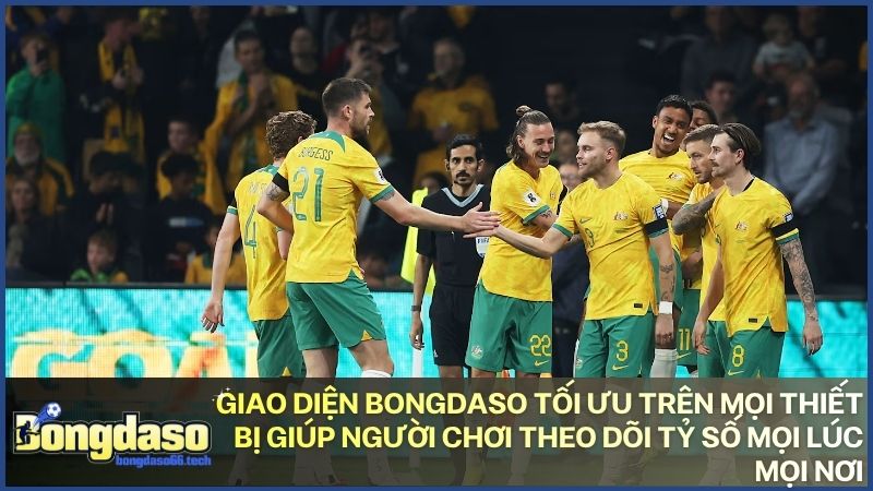 Giao diện thông minh của Bongdaso hỗ trợ người chơi theo dõi kết quả thuận tiện trên mọi thiết bị